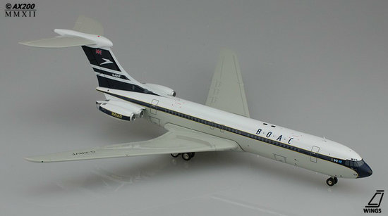 Lietadlo Vickers VC-10 BOAC